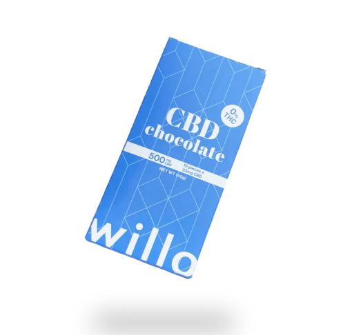 Willo Milk Chocolate Bar - 500mg CBD