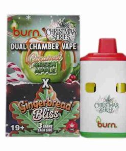 Burn 6G Dual Chamber - Limited Christmas Series - Caramel Green Apple / Gingerbread Bliss