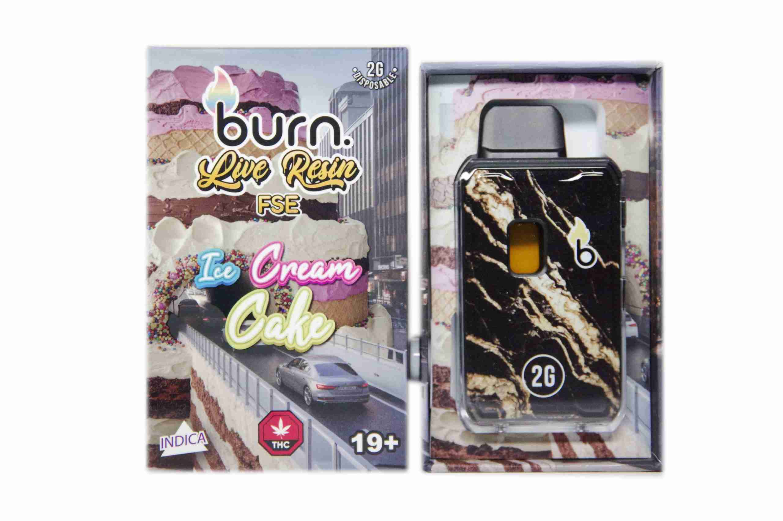 Burn Live Resin - Ice Cream Cake FSE (2g)