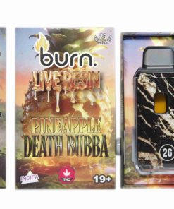 Burn Live Resin - Pineapple Death Bubba Terped FSE (2g)